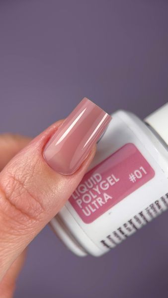 Liquid Polygel Ultra №01, 15 мл ЛГУ-1-15 фото